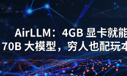 Featured image of post AirLLM：4GB 显卡就能跑 70B 大模型，穷人也配玩本地 AI